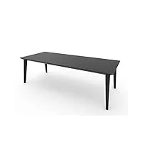 allibert 2307 table 235 x 97 cm graphite